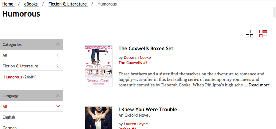 The Coxwells Boxed Set by Deborah Cooke at #1 in Humorous Fiction at Kobo on June 15, 2017
