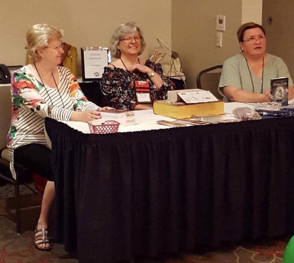 Historical Romance panel at RTC2017 with Anna Markland, Claire Delacroix and Barbara Devlin