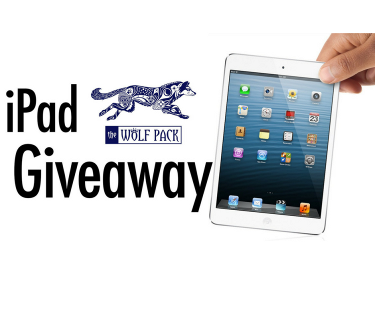 The Wolf Pack iPad Giveaway October 2018