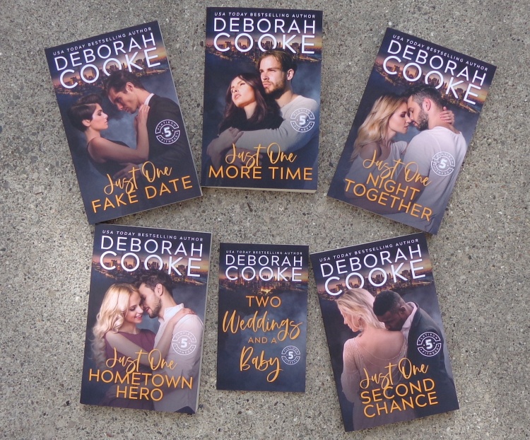 The Flatiron Five Fitness series of contemporary romances by Deborah Cooke, in trade paperback