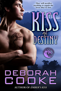Kiss of Destiny, a novella and book twelve of the Dragonfire Novels series of paranormal romances by Deborah Cooke