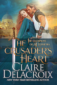 The Crusader's Heart, book two of the Champions of St. Euphemia series of medieval romances by Claire Delacroix