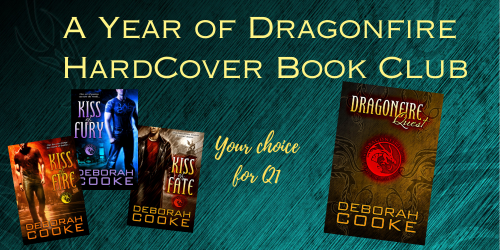 A Year of Dragonfire HC book club by Deborah Cooke at Ream